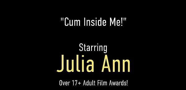  Beautiful World Famous Blonde Milf Julia Ann Gets Mega Dick Drilled!